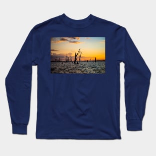 Lake Mulwala, Yarrawonga, Victoria, Australia Long Sleeve T-Shirt